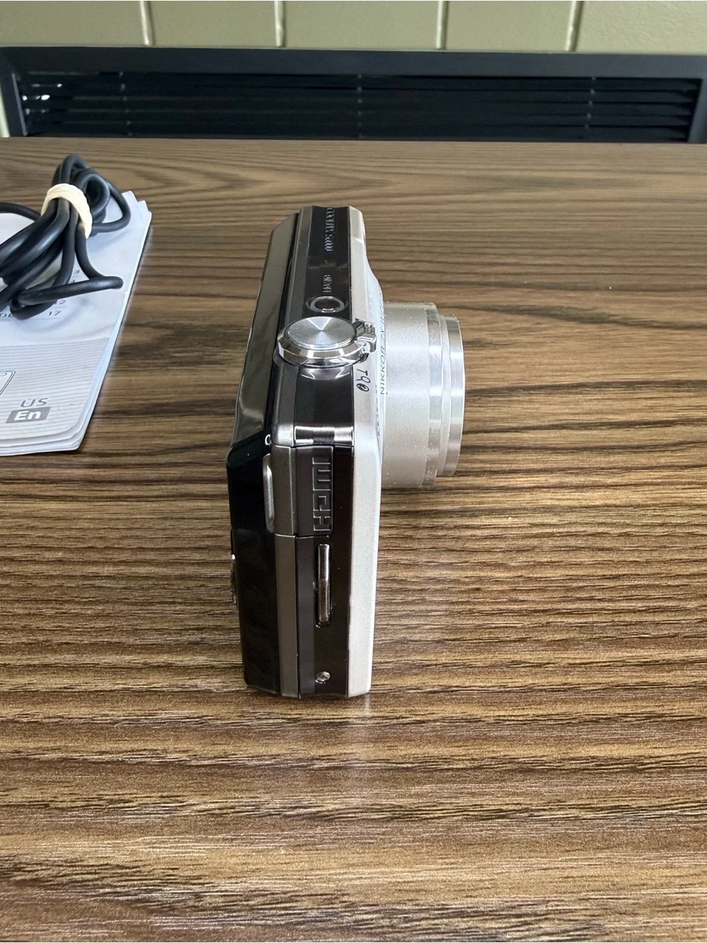 Nikon Coolpix S6000-Silver-Working-New Batteries/Charger-Manuals-Cables